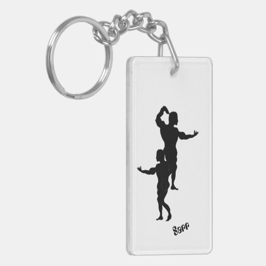 Porte-clés Porte - clé : Body Builder (Devant gauche)