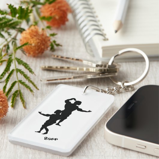 Porte-clés Porte - clé : Body Builder (Devant droit)