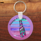 Porte-clés Porte - clé bouteille été 2021 (Recto)