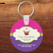 Porte-clés Porte - clé Boutique Cupcake (Recto)