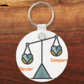 Porte-clés Porte - clé Bouton de base (Recto)