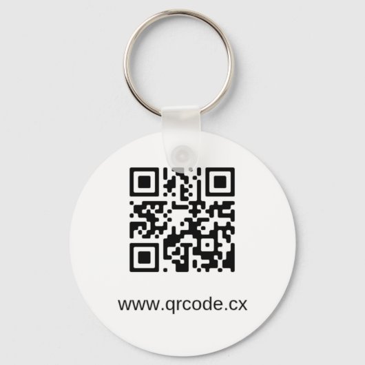 Porte-clés Porte - clé Bouton de base personnalisé (Recto)