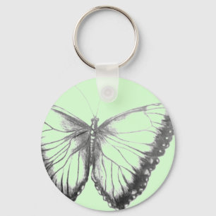 Porte-clés Porte - clé Bouton papillon