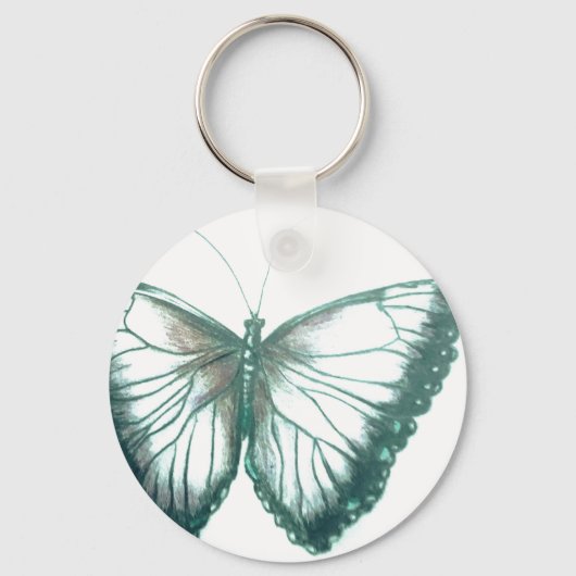 Porte-clés Porte - clé Bouton papillon (Recto)