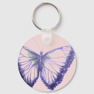 Porte-clés Porte - clé Bouton papillon