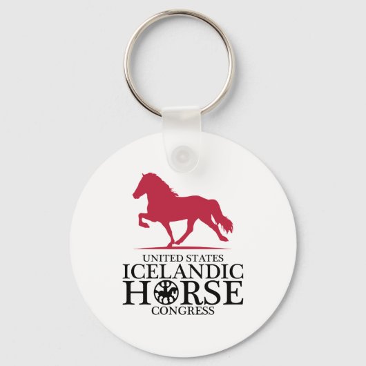 Porte-clés Porte - clé bouton USIHC (Recto)