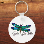 Porte-clés Porte - clé Bouton - Vous Avez Ce (Recto)