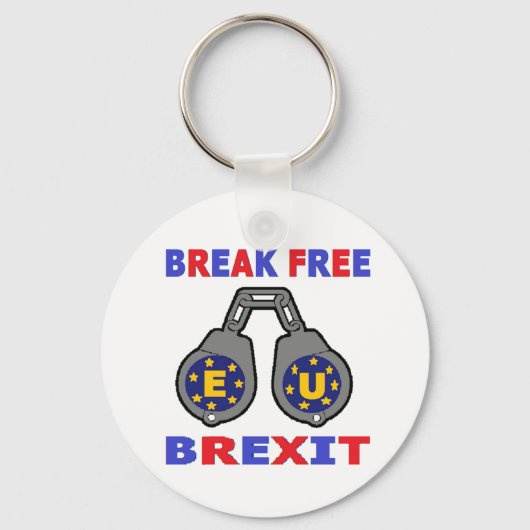 Porte-clés Porte - clé Brexit libre (Recto)