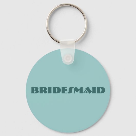PORTE-CLÉS PORTE - CLÉ BRIDESMAID (Recto)