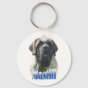 Porte-clés Porte - clé Brindle de nom de mastiff