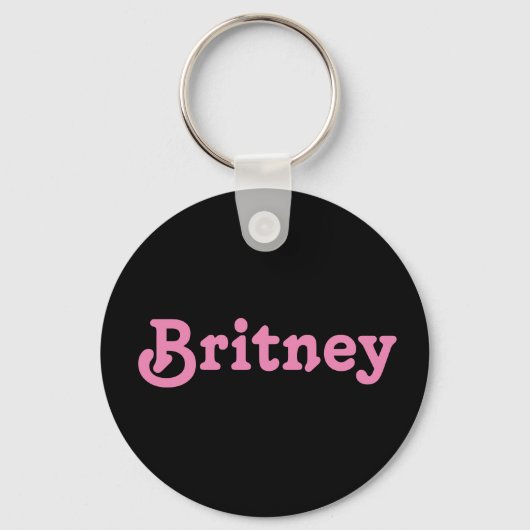 Porte-clés Porte - clé Britney (Recto)