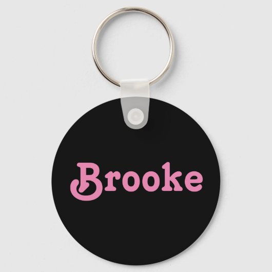 Porte-clés Porte - clé Brooke (Recto)
