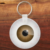 Porte-clés Porte - clé Brown Bloodshot Eyeball (Recto)