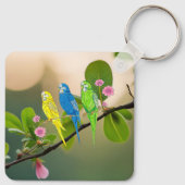Porte-clés Porte - clé Budgies Bird (Dos)
