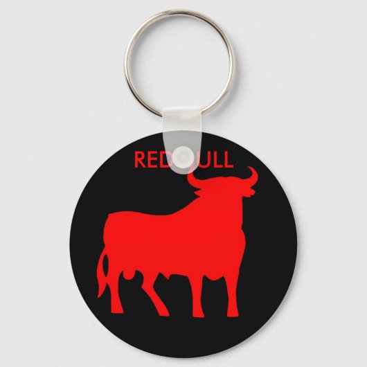 PORTE-CLÉS PORTE - CLÉ BULL ROUGE (Recto)
