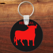 PORTE-CLÉS PORTE - CLÉ BULL ROUGE (Recto)