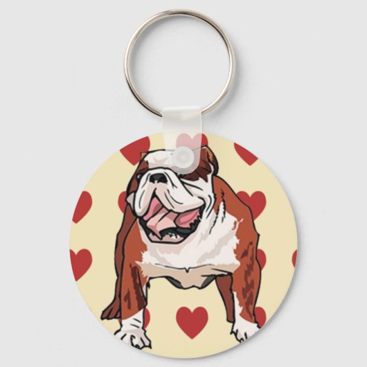 Porte-clés Porte - clé - Bulldog (Recto)