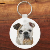 Porte-clés Porte - clé Bulldog anglais (Recto)