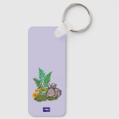Porte-clés Porte - clé Bunny de Pâques (Verso)