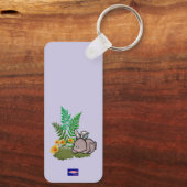 Porte-clés Porte - clé Bunny de Pâques (Verso)