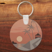 Porte-clés Porte - clé CABANA SUNSET (Verso)