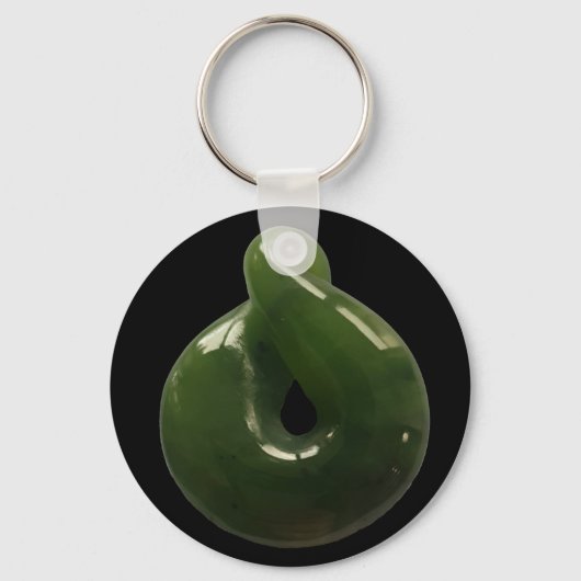 Porte-clés Porte - clé cadeau Aotearoa NZ Greenstone Pounamu (Recto)