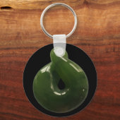 Porte-clés Porte - clé cadeau Aotearoa NZ Greenstone Pounamu (Recto)