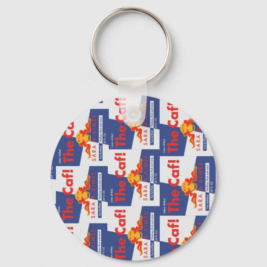 Porte-clés Porte - clé Caf 2 (Recto)