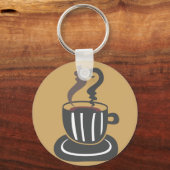 Porte-clés Porte - clé café (Recto)