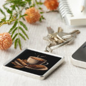 Porte-clés Porte - clé café et biscuits (Côté)