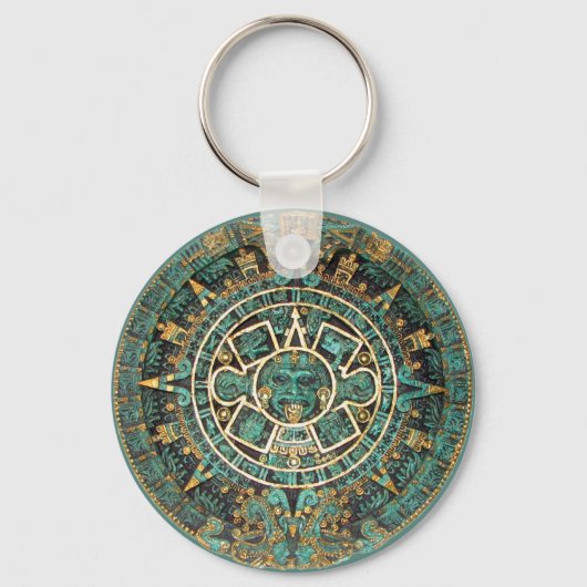 Porte-clés Porte - clé calendrier maya (Recto)