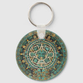 Porte-clés Porte - clé calendrier maya (Verso)