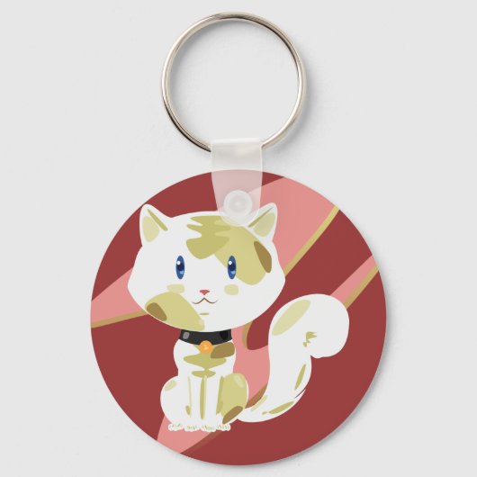 Porte-clés Porte - clé Calico Cat (Recto)