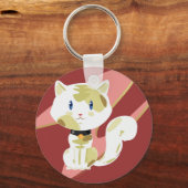 Porte-clés Porte - clé Calico Cat (Recto)