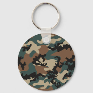 Porte-clés Porte - clé Camo verdoyant d'hiver