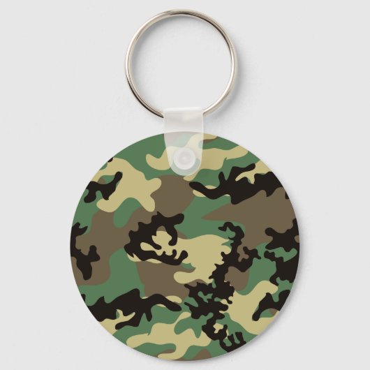 Porte-clés Porte - clé Camo Woodland (Recto)