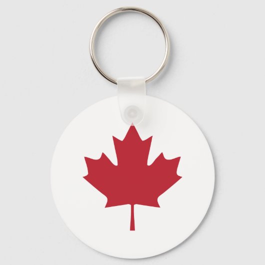 Porte-clés Porte - clé Canada Feuille d'érable (Recto)
