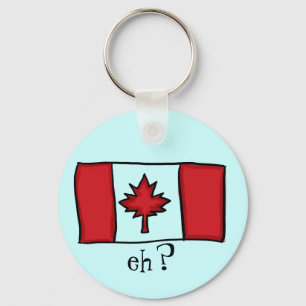 Porte-clés Porte - clé canadien de drapeau