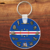 Porte-clés Porte - clé cap-verdien (Recto)