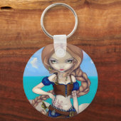 Porte-clés porte - clé "Capitaine Molly Morgan" (Recto)