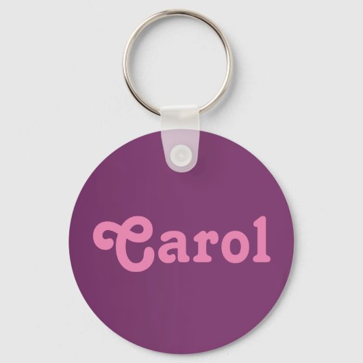 Porte-clés Porte - clé Carol (Recto)