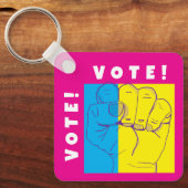 Porte-clés Porte - clé carré (Recto)