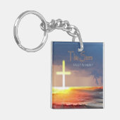 Porte-clés Porte - clé Carré "Cette tempête" (Devant gauche)