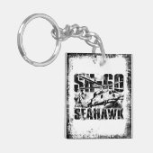 Porte-clés Porte - clé Carré de faucon de mer (double face) (Devant gauche)