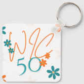 Porte-clés Porte - clé carré de la collection Spring (Dos)