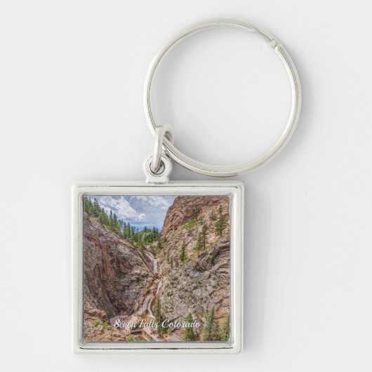 Porte-clés Porte - clé Carré de Seven Falls (Devant)