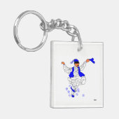 Porte-clés Porte - clé carré (double face) Evzone (Devant gauche)