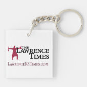 Porte-clés Porte - clé Carré du Lawrence Times (Dos)