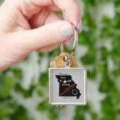 Porte-clés Porte - clé Carré du Missouri Solar Eclipse (main)