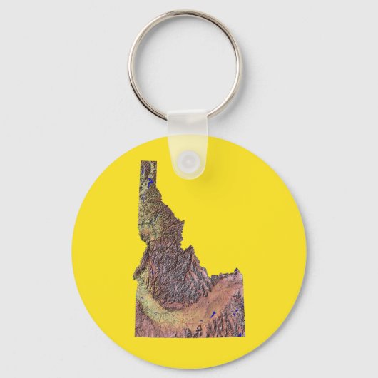 Porte-clés Porte - clé Carte Idaho (Recto)